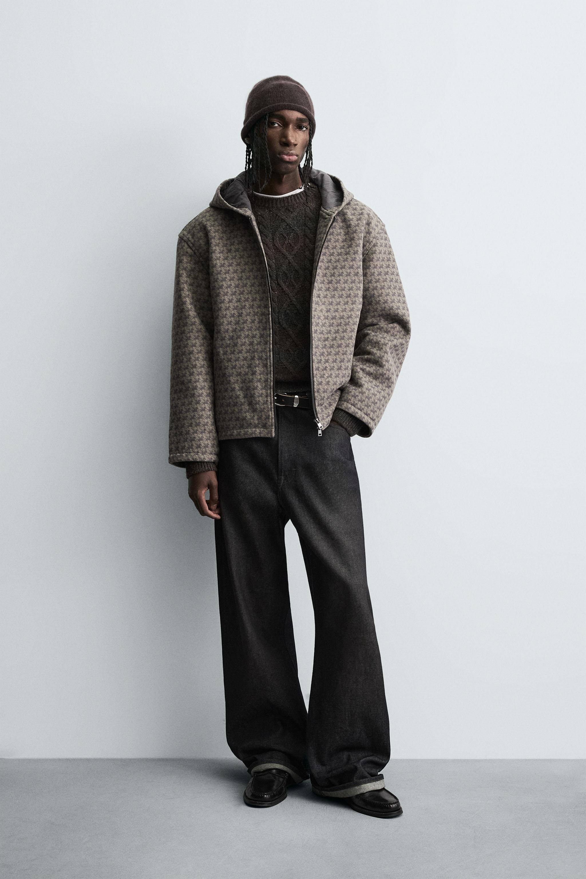 HORSE PRINT HOODIE JACKET